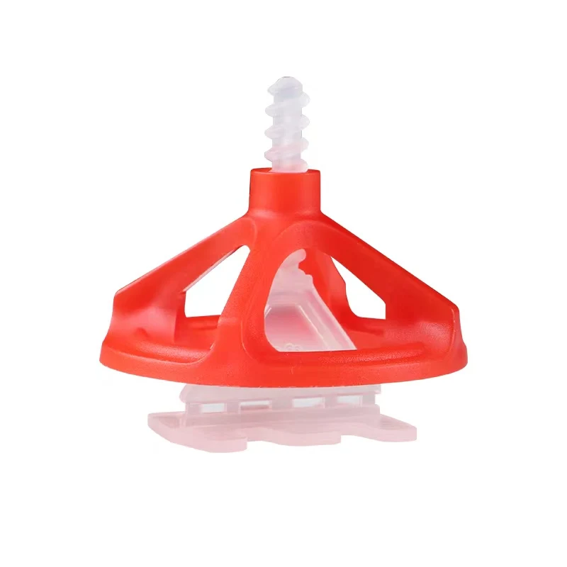 New ceramic tile leveling system spiral base red nut is used for tiling and seam leveling tile spacers tile leveling clips tile leveling tools