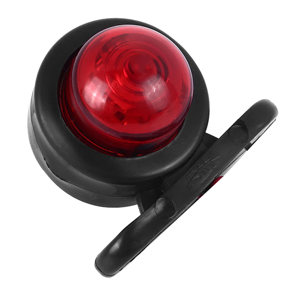 LED Marker Lights 2PCS Truck Side Marker Lights 12V 24V Red Amber Signal Indicator