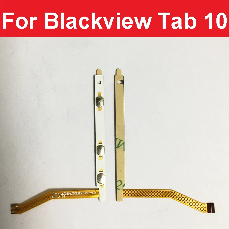 Nappe Flexible Boutons Power On/off Et Volume Pour Tablette BLACKVIEW TAB 11 – Noir