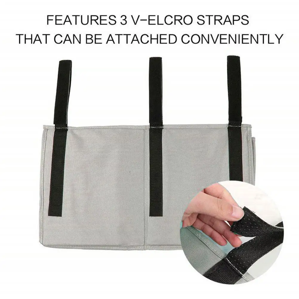 Bedside Pocket Hanger Bedroom Bag Hanging Storage Waterproof Oxford Fabric Organizer Baby 6