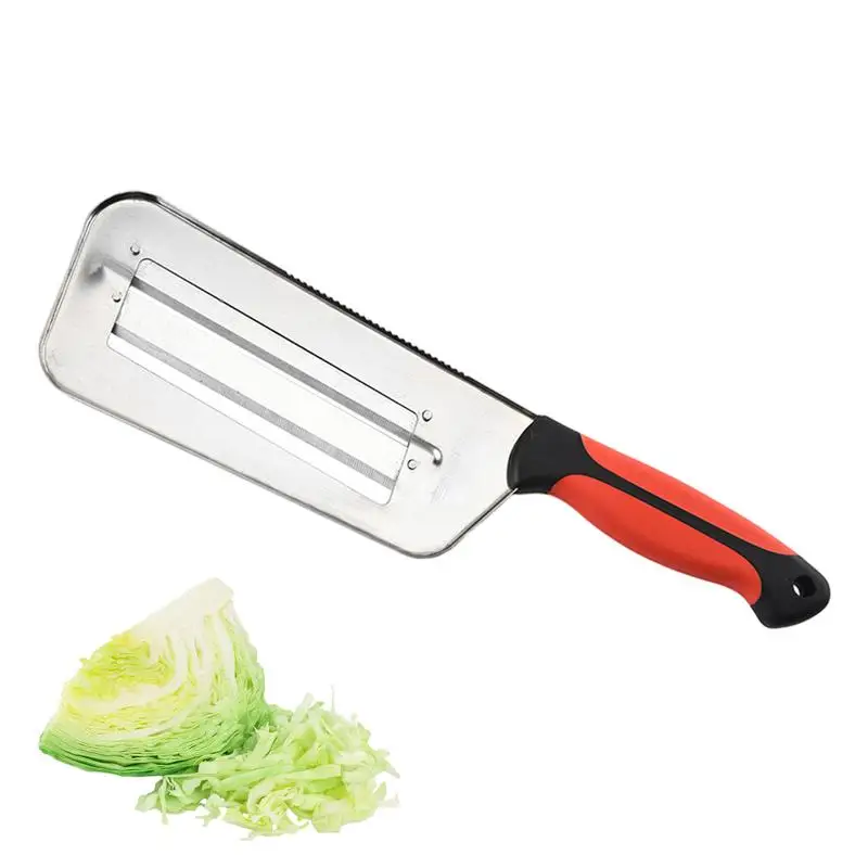 

Stainless Steel Cabbage Hand Slicer Double Layer Cabbage Ergonomic Multipurpose Cutter Shredder For Making Homemade Sauerkraut