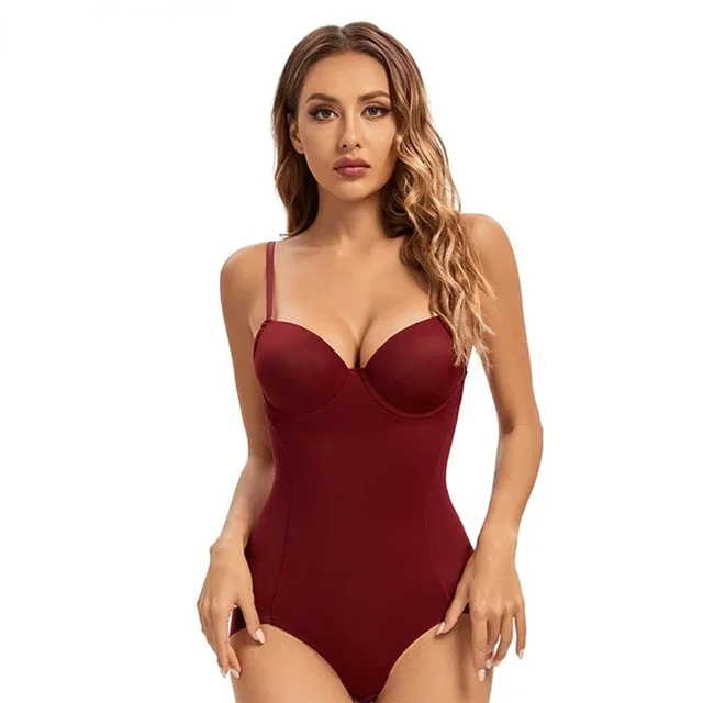 Fashion One-pieces Corset Shaper Fajas Bodysuit for Women Slimming Shapewear Lingerie with Pad Underwear Corsets Woman Clothes 5