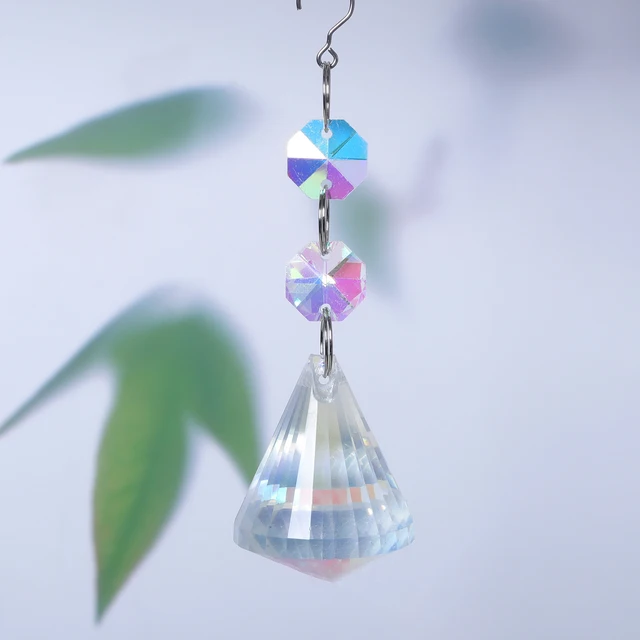 Acchiappa-Sole In Cristallo - 5 Sfere Prisma Da Appendere Per Finestre - Foto 7