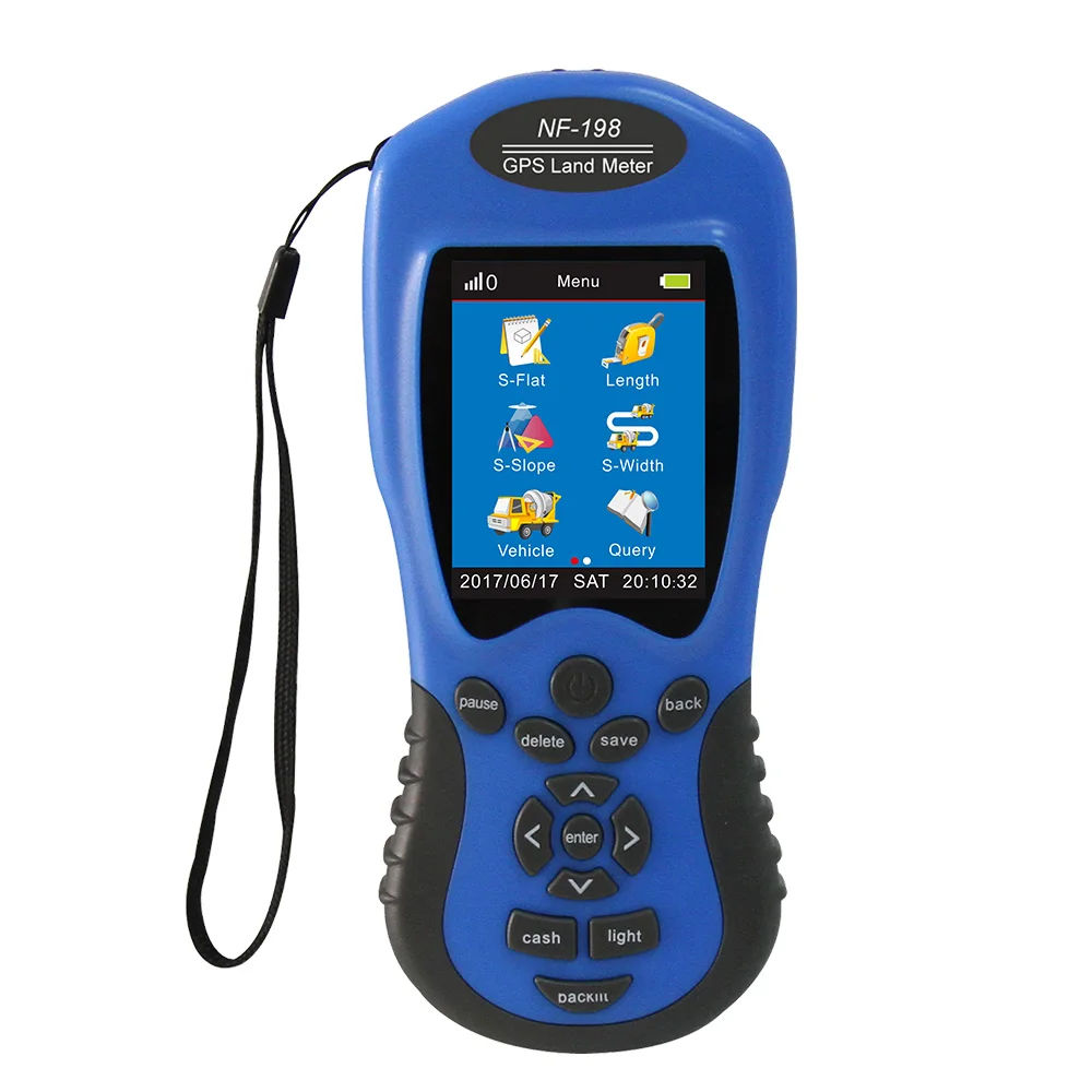 Noyafa Nf198 Gps mu Meter Equipamento de Pesquisa Medidor de Terra Dispositivo para a Exploração Agrícola Terra Levantamento e Mapeamento Área Medição Ferramenta