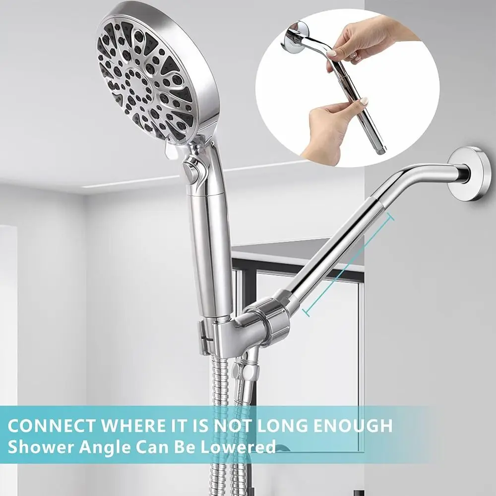 Stainless Steel Shower Extension Rod for Bathroom