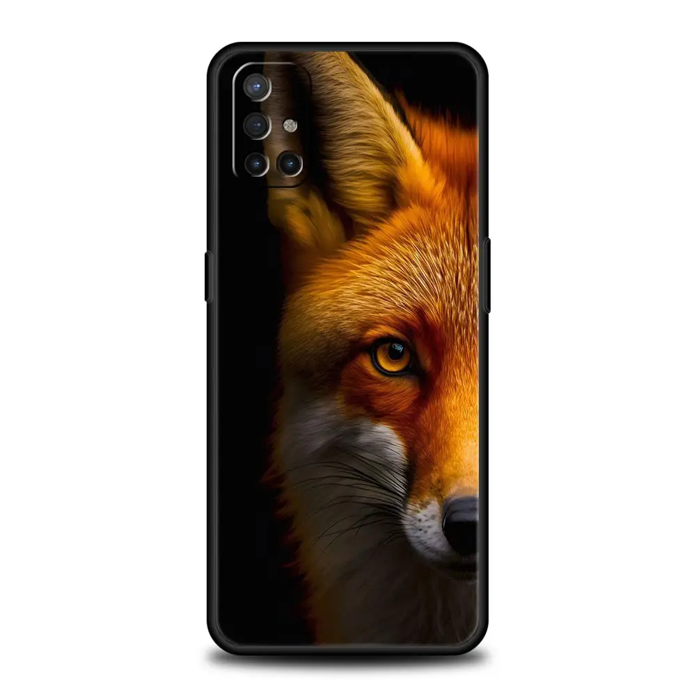 Red Fox Soft TPU Phone Case Cover | Vibrant Protective Design