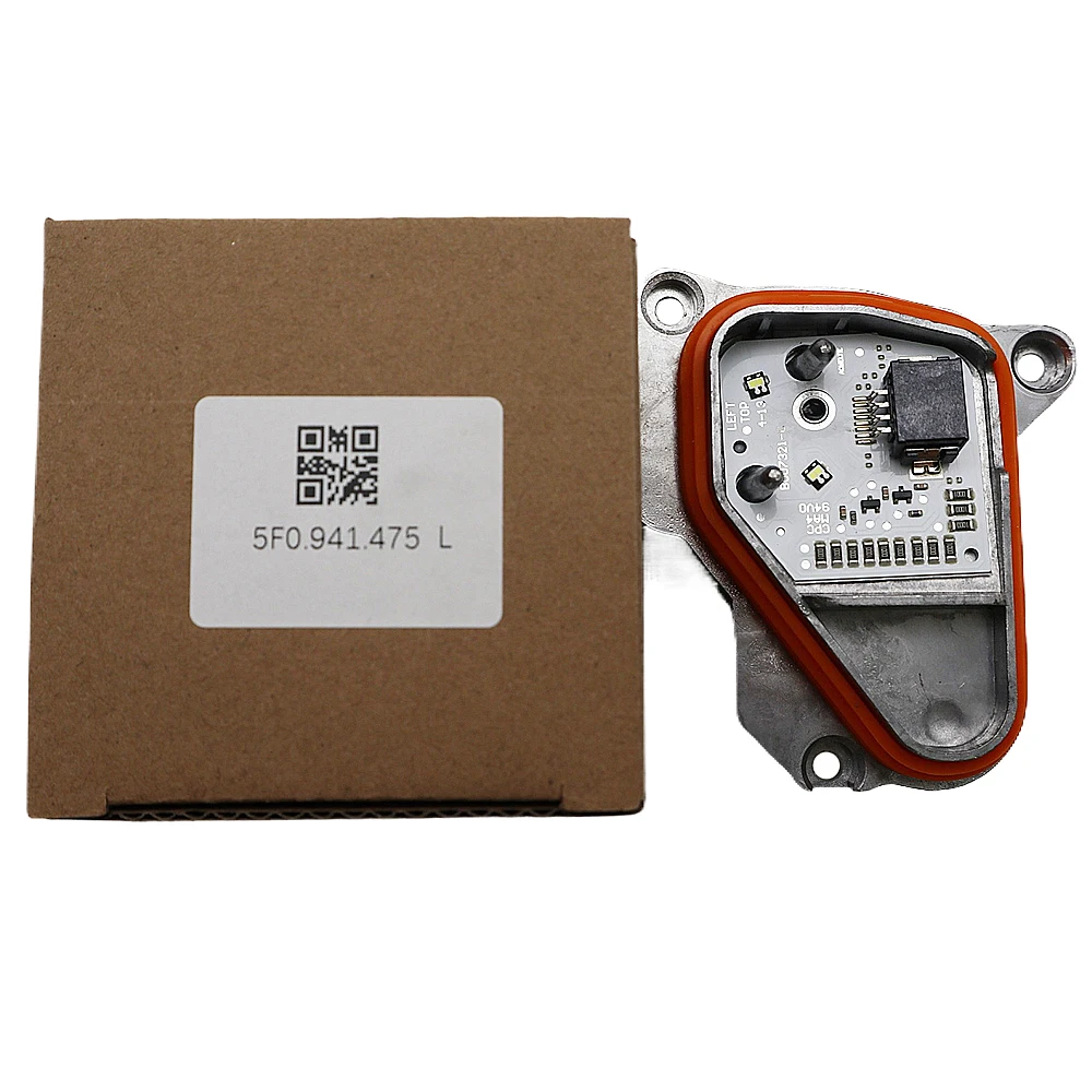 HKCY 5F0941475 5F0941476 LED 주간 주행등 모듈 2013-2016 시트 레온 MK3 5F 쿠프라 DRL 호환