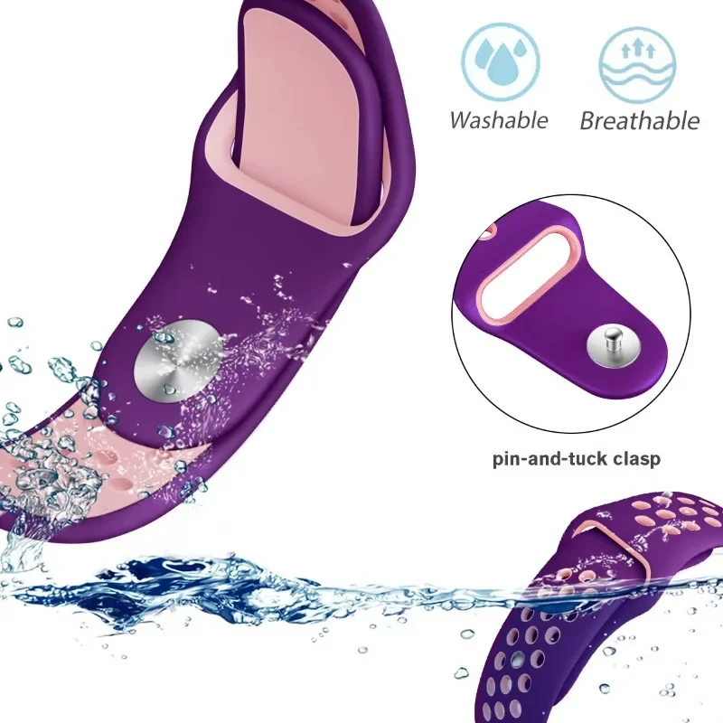 Soft Silicone Strap with TPU Case and Screen Protector
