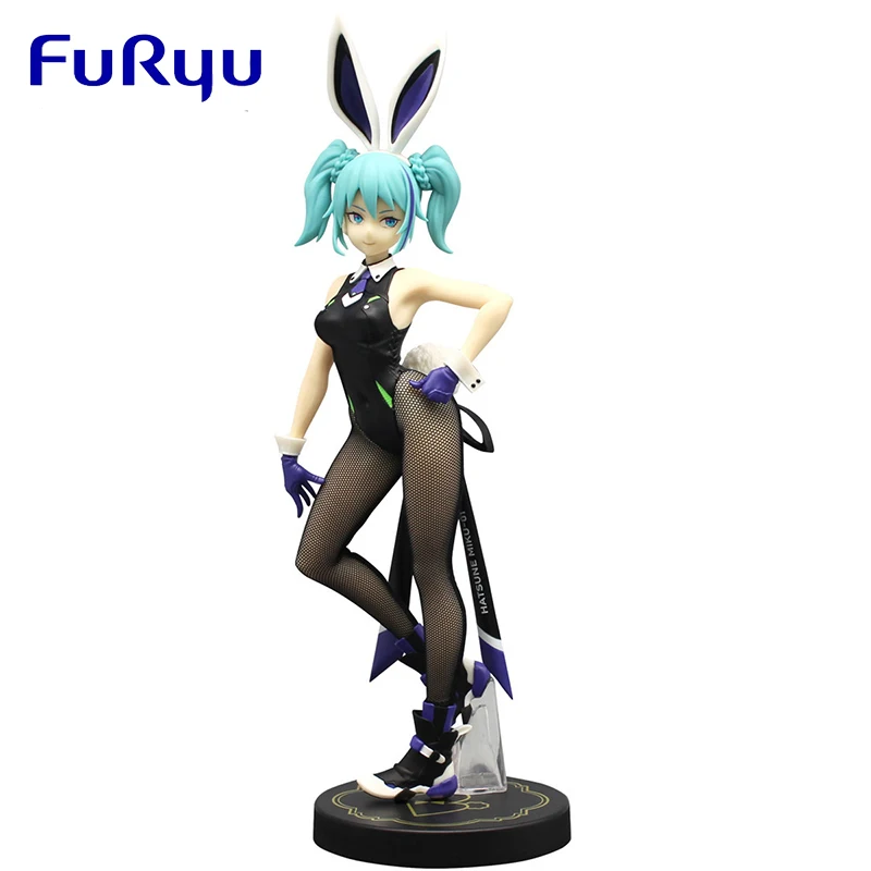 

Фигурка аниме FuRyu Hatsune Miku Street пурпурная, экшн-фигурка Бикута в коробке, Коллекционная модель, кукла, статуя, декоративный подарок