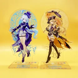 Game Xianyun Navia Furina Neuvillette Wriothesley Lyney Genshin Impact Anime Acrylic Stand Model Desk Decor Standing Sign Gift