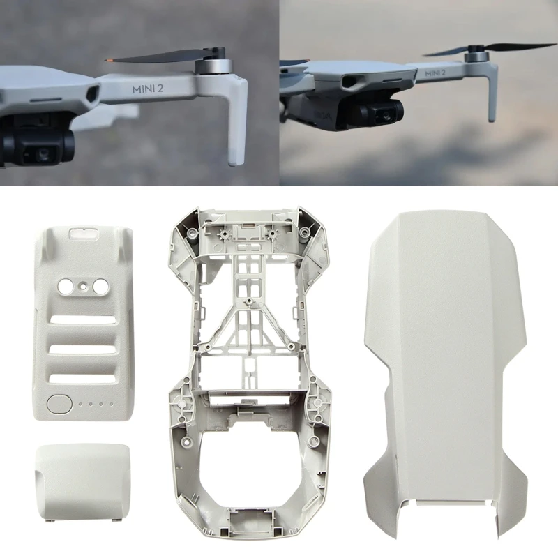For Mini 2 Body Shell Upper Cover Middle Frame Bottom Case Spare Part for Mavic Mini 2 Drone Repairing Services Top Quality 1074318 drone spare parts