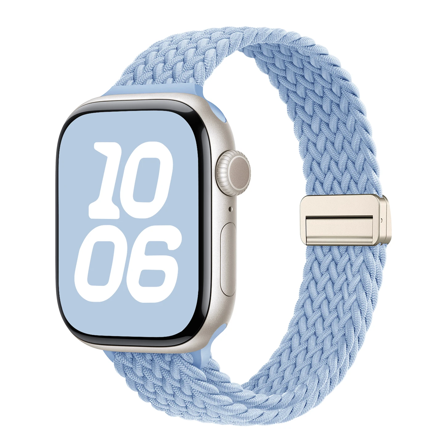Women's Magnetic Nylon Elastic Braided Loop
