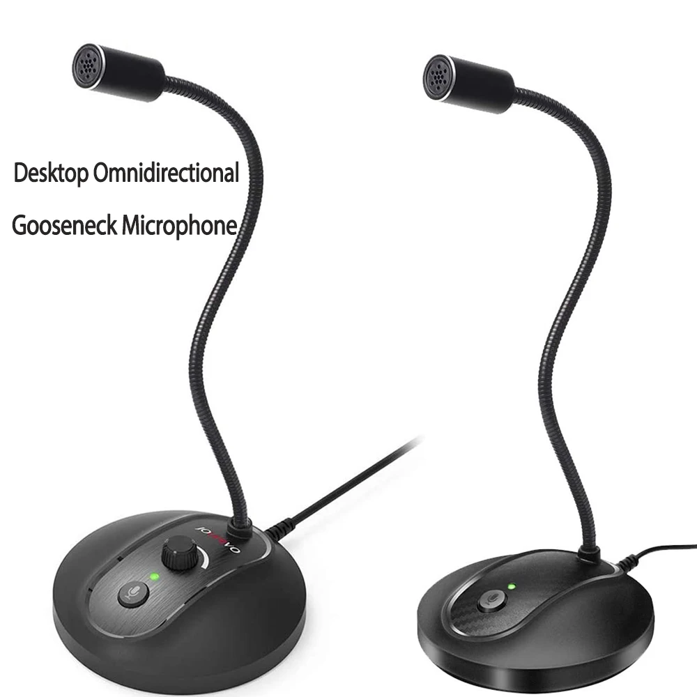 Usb Professional Desktop Conference Gooseneck Microphone for Lectures Video Speech Meeting Mic mic stand