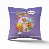 TpnkoTa Three Kittens Pillowcover My Family Three Happy Cats Pillow Case Kids Decorative Sofa Cushion Cover No Pillow 45cm 5