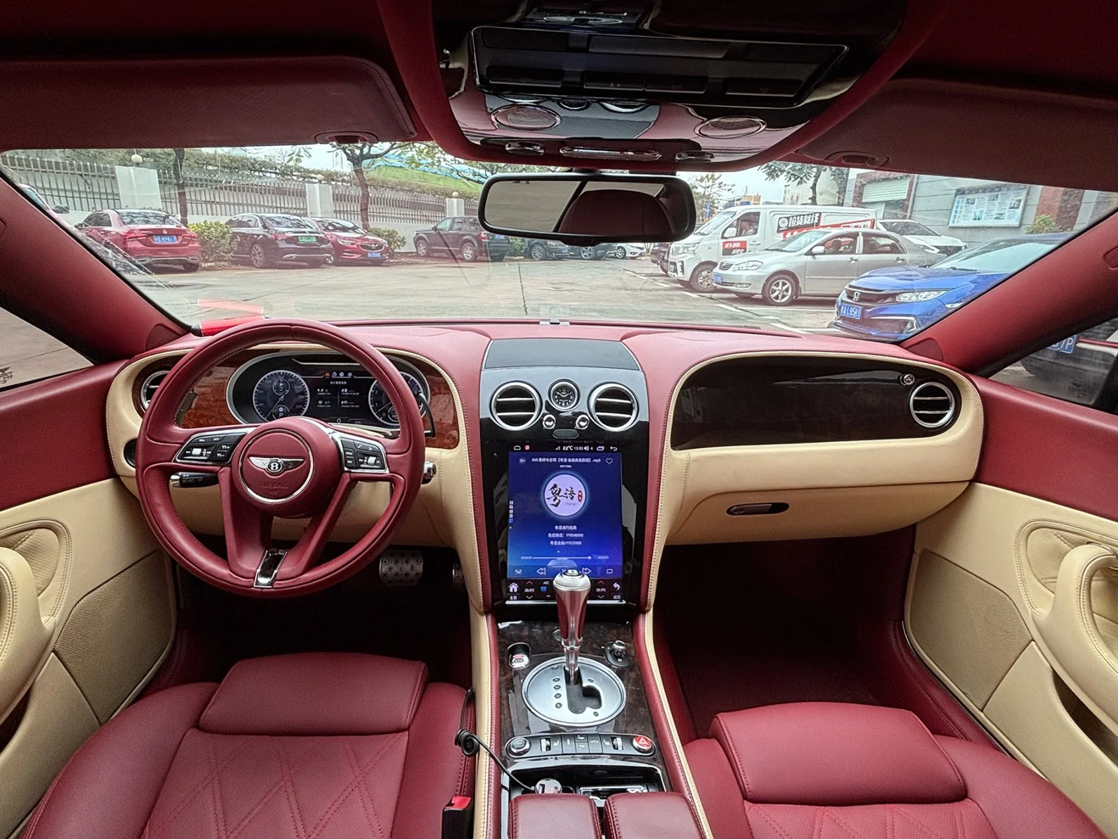 12.3”Digital Cluster Dashboard For Bentley Flying Spur Continental GT 2005-2012