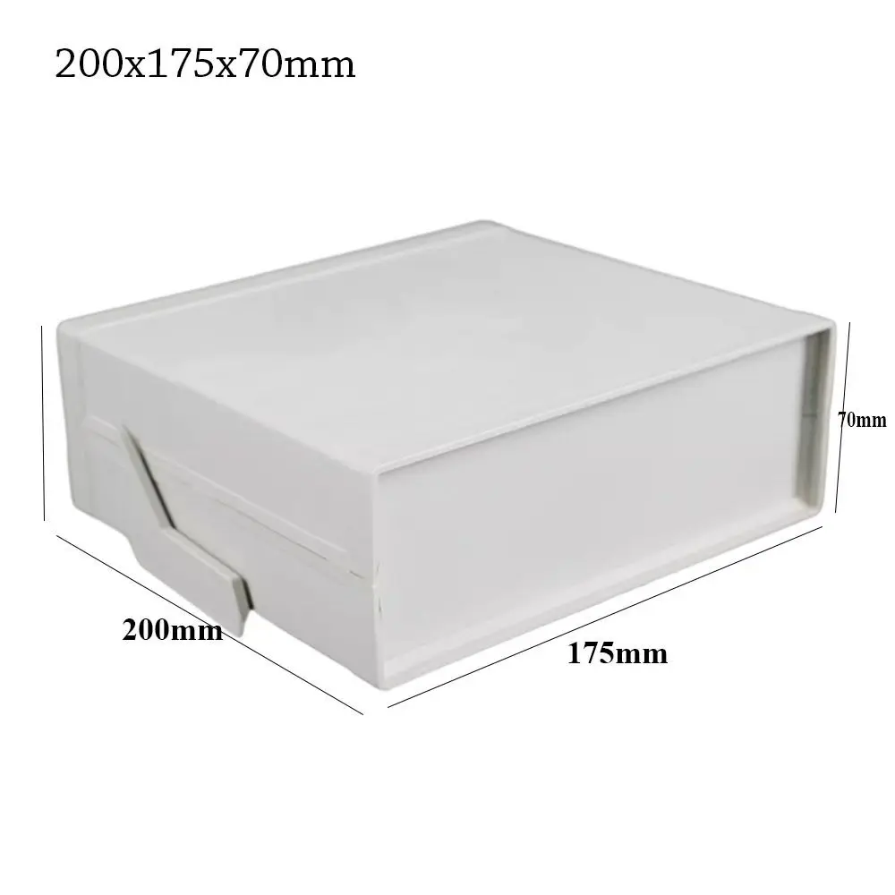Waterproof Grey Plastic Electronic Project and Power Junction Box – 7 Size Options