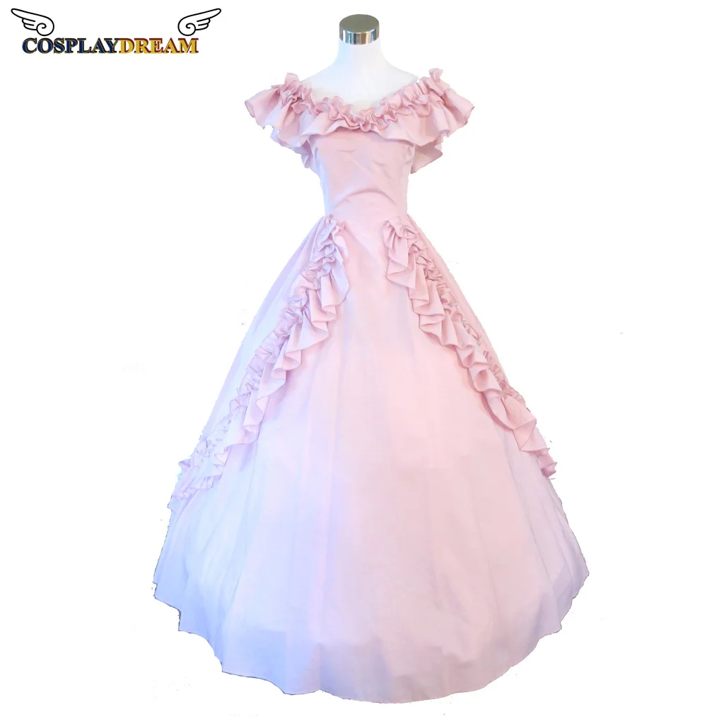 

Розовое Бальное Платье принцессы 1920-х годов викторианское розовое платье Рококо женское вечернее платье принцессы