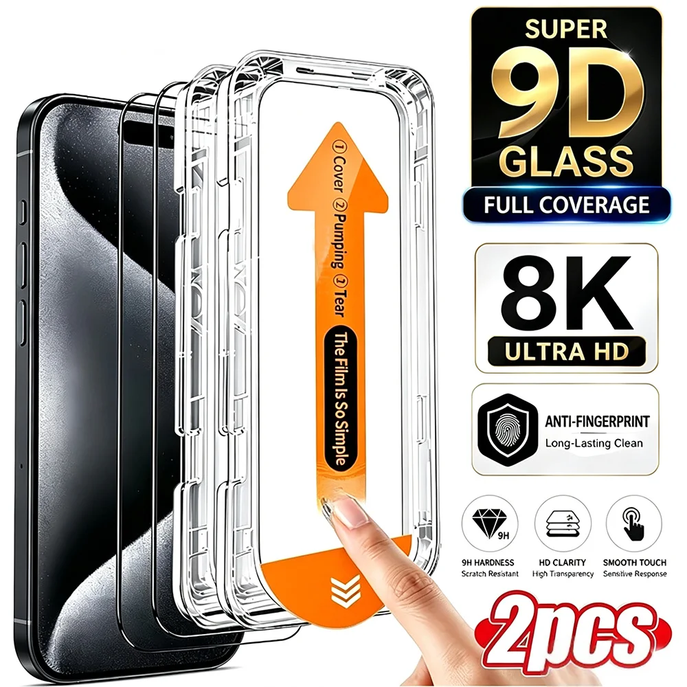 Premium Tempered Glass Screen Protector (2-Pack)