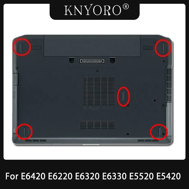 Laptop Rubber Feet Strip For Dell E6420 E6220 E6320 E6330 E5520 E5420