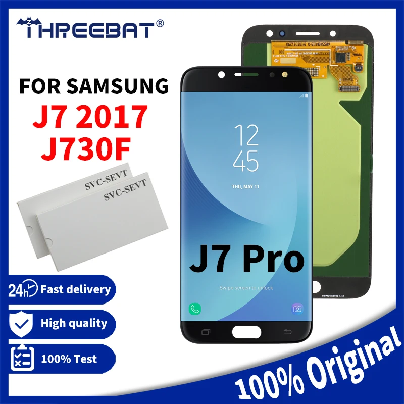 Display 5.5" para Samsung Galaxy J7 Pro 2017, 100 original, super