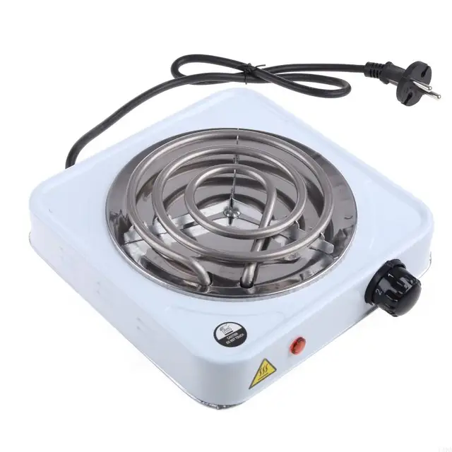 C4DA Single Hot Plate Portable Single Coil for Burner Electric Stove Countertop Cooktop for Burner for Cooking Camping Fast