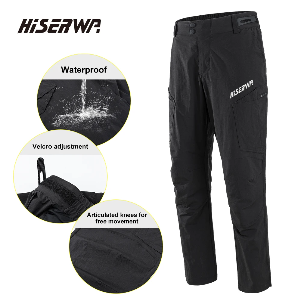 Men Cycling Pants Downhill Mountain Bike Trousers Off Road Cycling MTB Motocross Loose Trousers