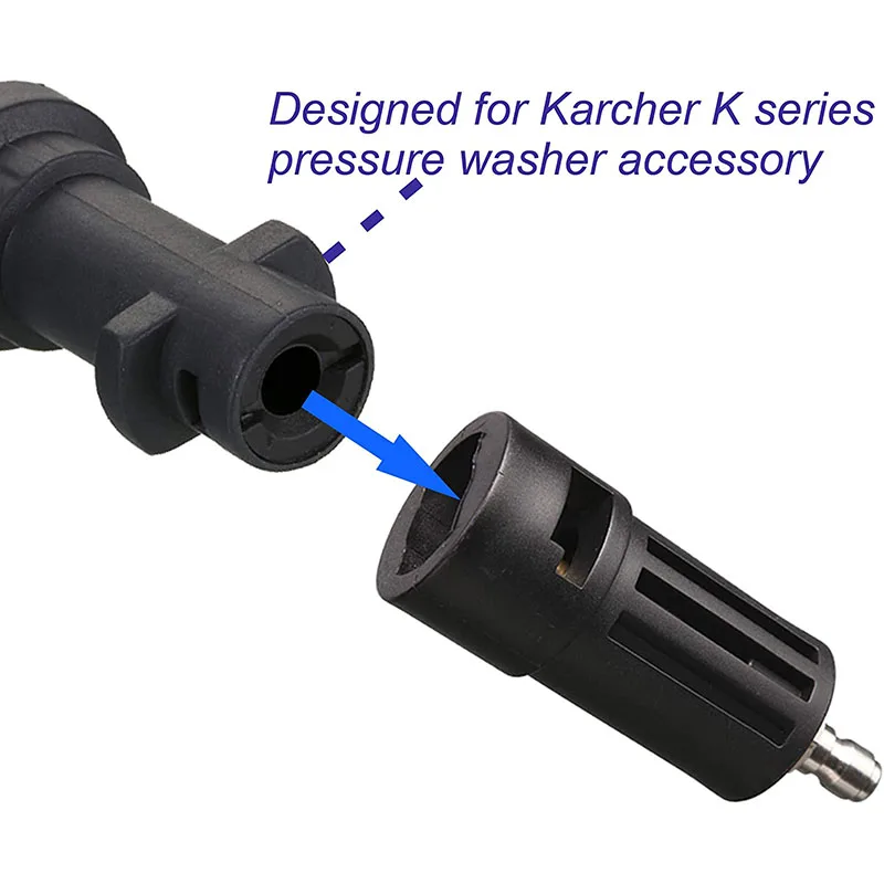 For Connecting AR/Interskol/Lavor/Bosche/Huter/M22 Lance For Karcher un female Bayonet High Pressure Washer Connector Adapter 4