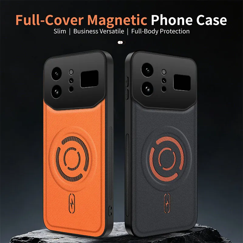 High-End Fabric Magnetic Phone Case - Premium Protection & Style