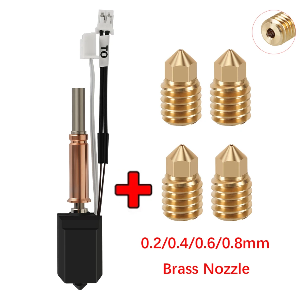Für Anycubic Kobra 3 Hotend Upgra Standard Kobra 3 Combo Hotend Düse Thermistor Für Anycubic Kobra K3 Ersatzteile Zubehör  7
