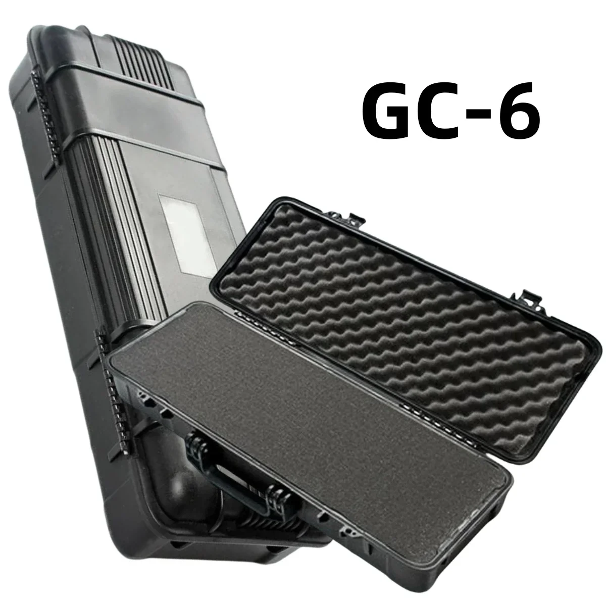 Tool Case Waterproof Hard Carry Tool Case Organizer Storage Box Camera Photography Sights Safety Protector Instrument Tool Box Sponge