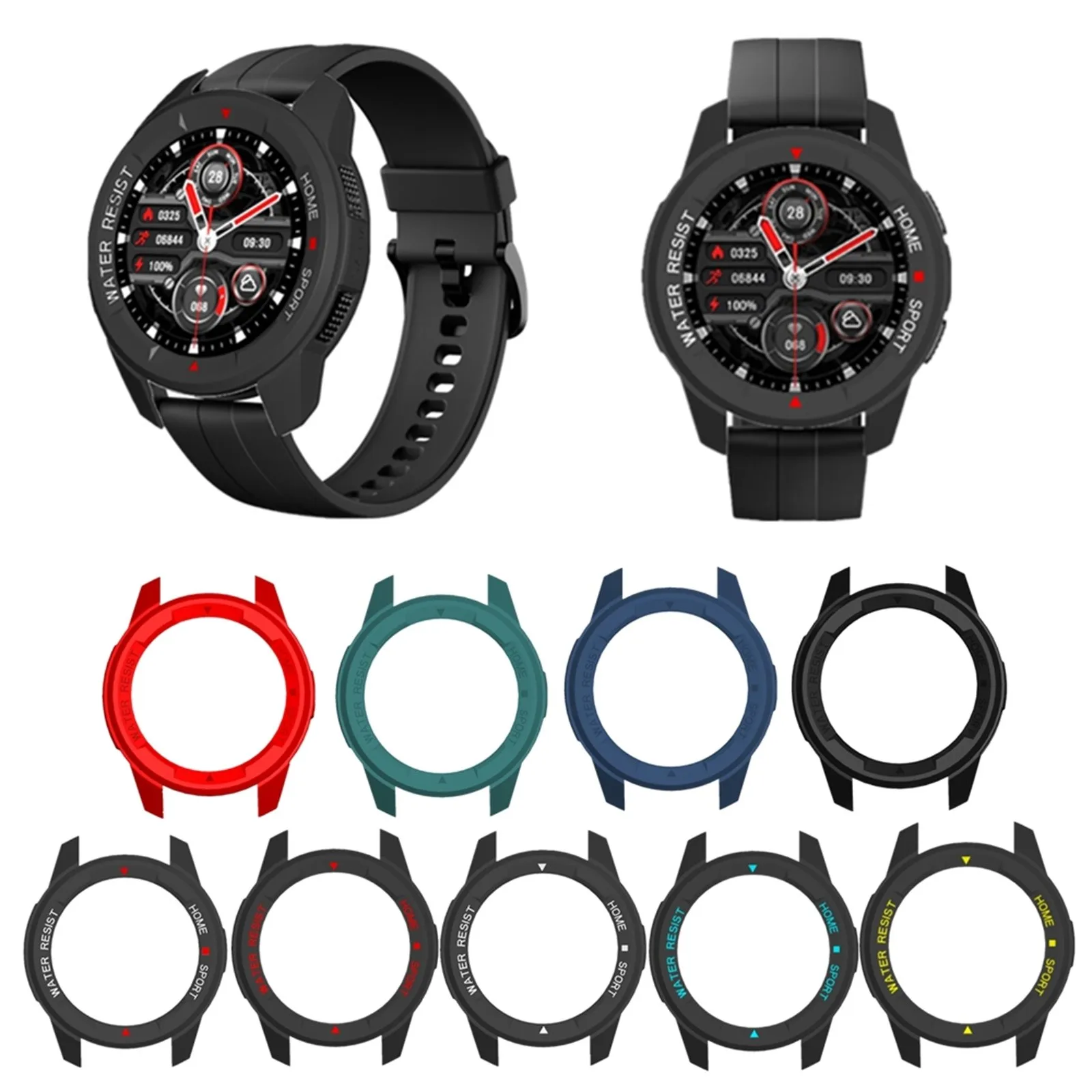 

2022 Suitable For Mibro X1 Smart Watch Single Dual Color PC Case Colorful High Quality Sports Accessories