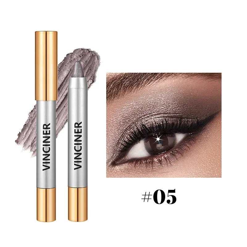 8 Colors Pearlescent Eyeshadow Pencil Waterproof Long Lasting Shimmer Highlighter & Eye Shadow Eyeliner Stick Eyes Makeup Tool eyeshadow stick eyeshadow pencil eyeshadow pen eyeshadow eyeliner