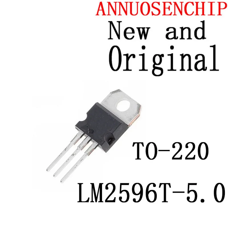 10Pcs Nuovo E Originale To220-5 Lm2596 Lm2596T To-220 Lm2596-5.0 Lm2596T-5 Lm2596T-5.0