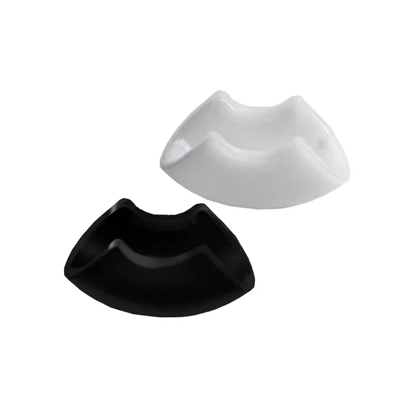 20pcs/lot Non-slip Furniture Leg Pads Plastic Chair Leg Caps Sock Stool Anti-front Tilt U-shaped Tube Rear Pad 10mm Pipe Clamp