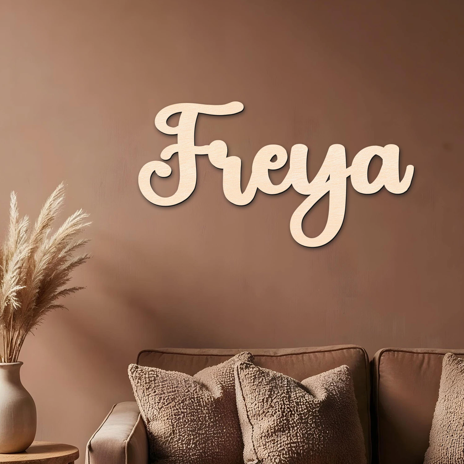 1pc Custom Wooden Name Sign,Customized Gifts,Decorative Plaques,Colorful Graffiti,Home Bedroom Door Decor, 4