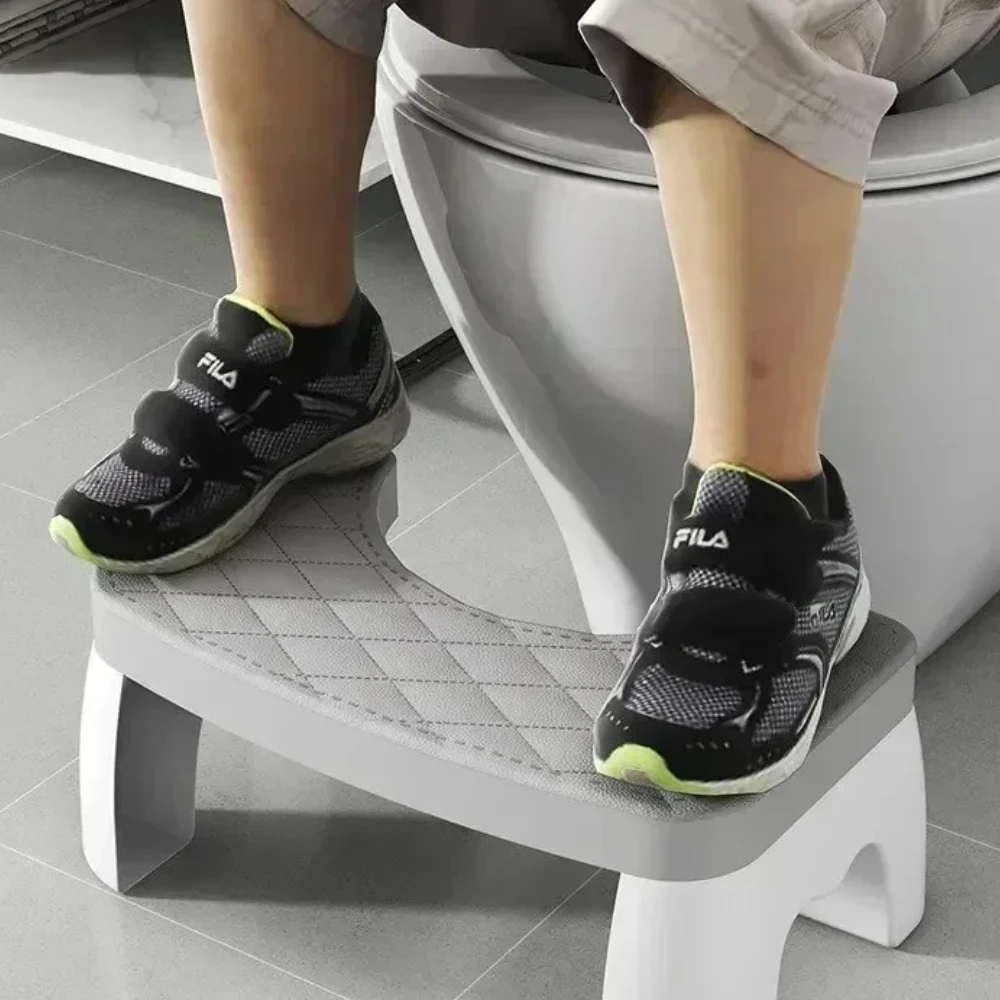 Toilet Squat Stool Waterproof Squatty Potty Toilet Foot Stool Portable Household Bathroom Anti-slip Simple Practical Step Stools 5