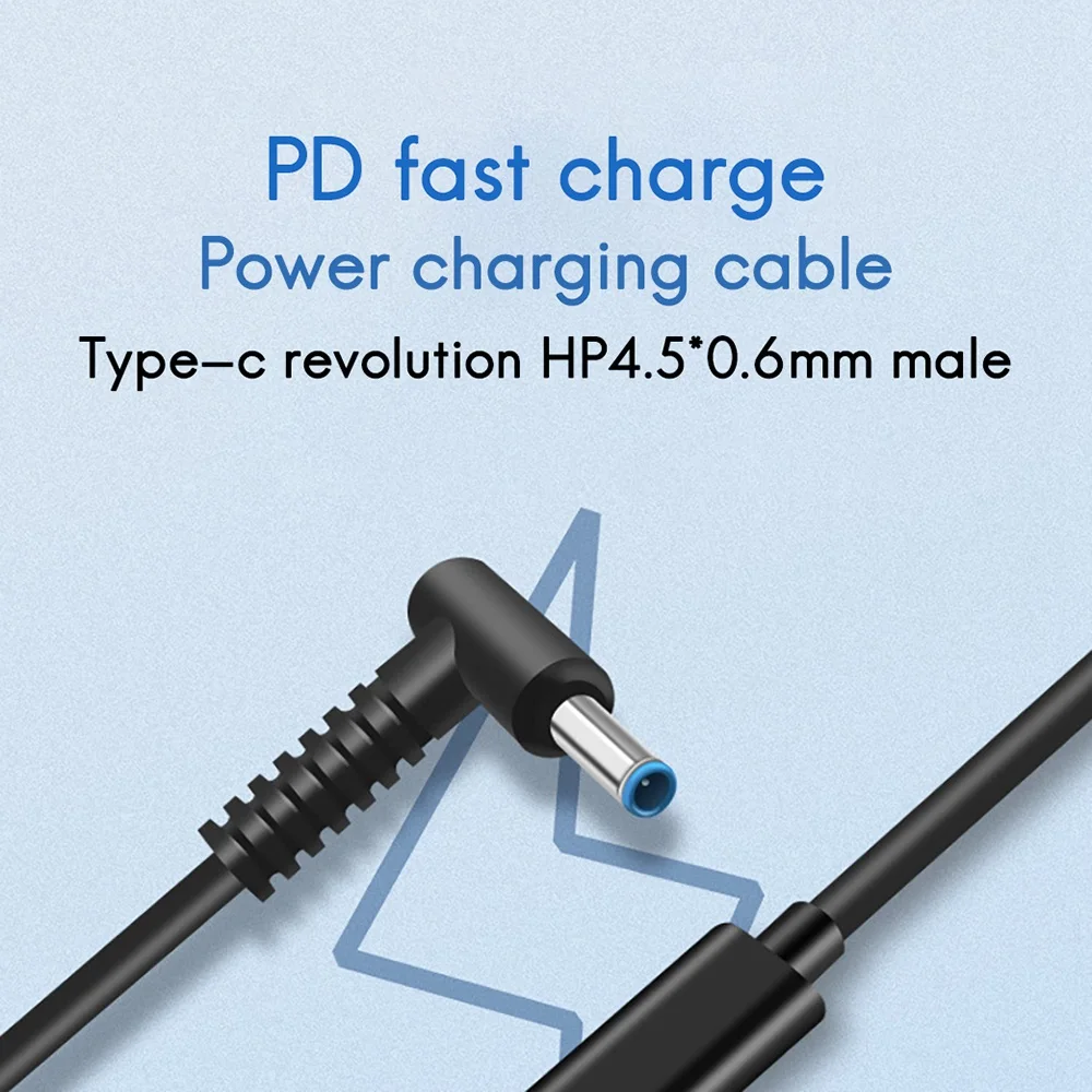 Laptop PD Fast Charging Cable Type-C Suitable for HP 65W DC4530