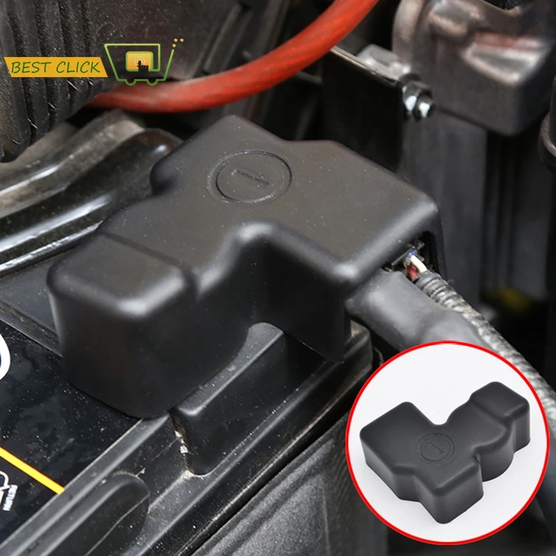 Battery Negative Terminal Cover For Toyota Land Cruiser Prado – ABS Plastic, Black