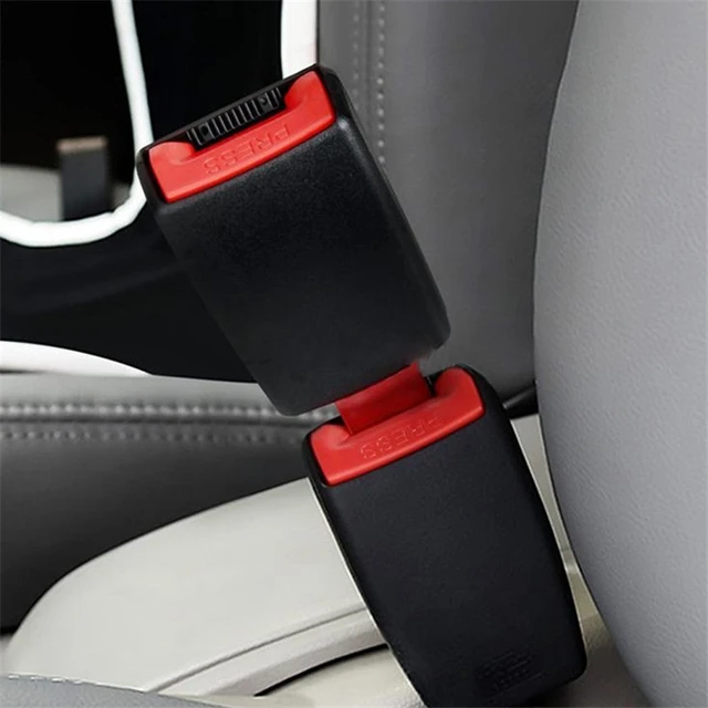 Extensor de cinturón de seguridad para coche, cubierta de cinturón de  seguridad, relleno de cinturón, hebilla de extensión, hebilla de enchufe,  Clip de cinturón de seguridad, accesorios de coche, 1 ud. - AliExpress