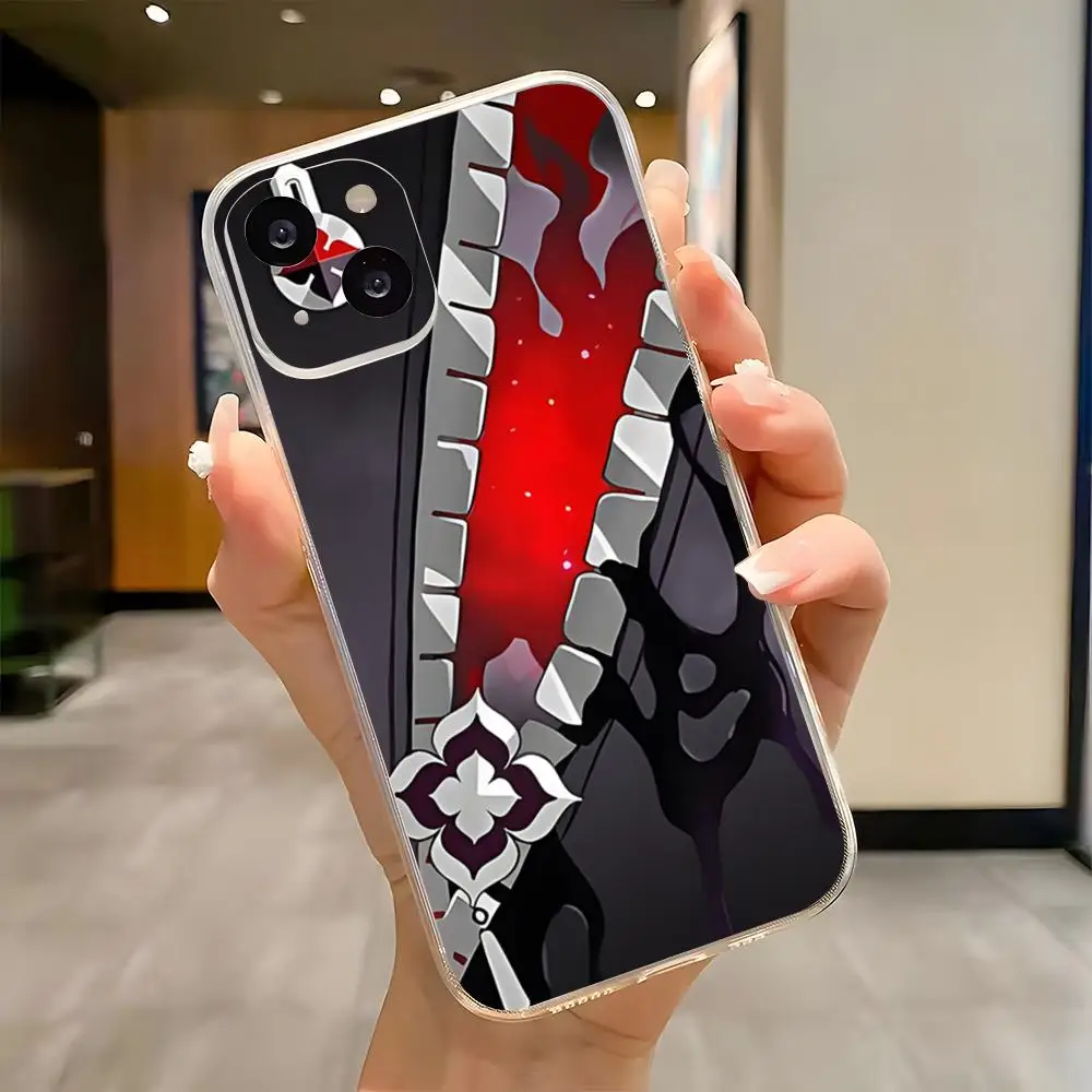 Clear Shockproof Transparent Phone Case - Honkai Star Rail Design