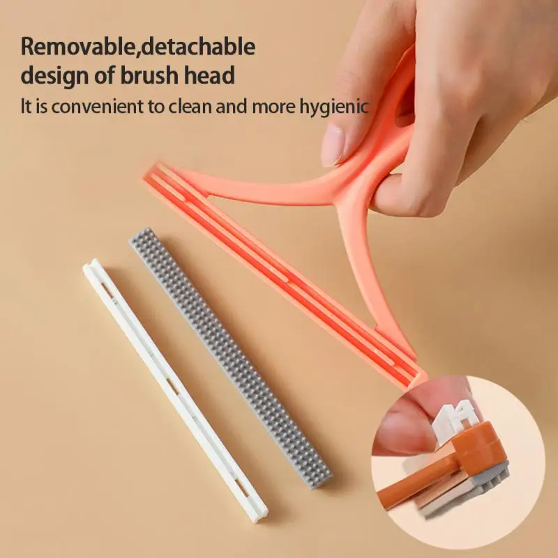 Lint Remover Brush Portable Fabric Fuzz Fluff Remover Carpet Woolen Fur Coat Clothes Pellet Lint Magic Roller