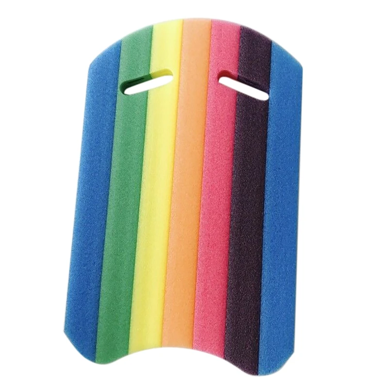 

Kids Adults Rainbow Swimming Kickboard Foam Float Kick Board Pool Training Aid Float Hand Foam Board Tool