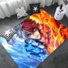 My Hero Academia Todoroki Shoto Bathroom Mat Anti-slip Absorb Water Long Strip Cushion Bedroon Mat Hotel Decor Mat 4