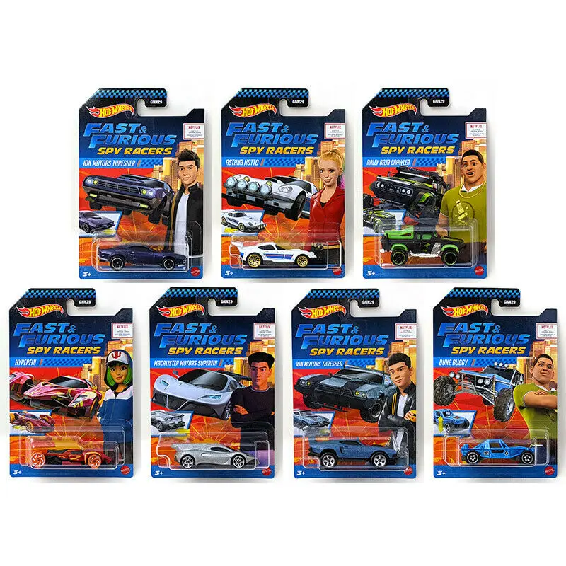 Hot Wheels Modèle réduit de voiture Fast Furious Racers Agent Speed Series, Hy27,in Motors