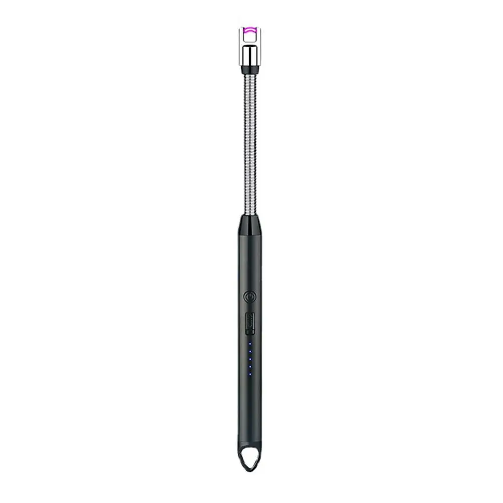 Electric Arc Lighter USB Rechargeable Portable Flameless Candle Lock Stove Safety Gun Lighter Ignition Eco-Friendly Gas V3A7 electric arc igniter