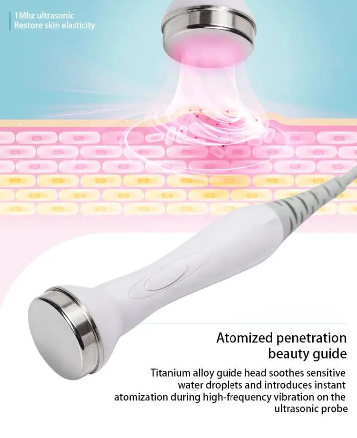 6 in 1 Hydrogen Oxygen Beauty Machine with HD Skin Analyzer, Vacuum Suction, Acne Removal, Skin Rejuvenation, Small Bubble Devic