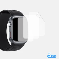 Pack of TPU Hydrogel Screen Protectors for Smartwatches - Full Coverage Protection Film Accessories (1 - 5 Pieces) (3PCS)