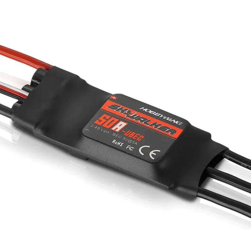 Original Hobbywing SKYWALKER Series 2-6S 20A 30A 40A 50A 60A 80A 100A Brushless ESC Speed Controller With UBEC For RC Quadcopter