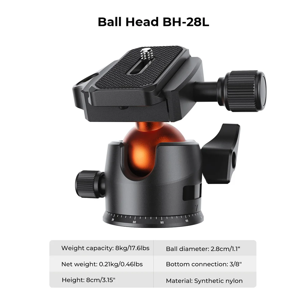 K & F Concept  ߿ ﰢ, 淮 DSLR ﰢ, Ż ͽټ  , 28mm ݼ  , 76.7 ġ, 195cm