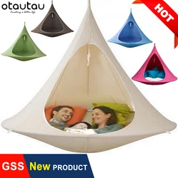Cama de rede para atividades ao ar livre, tenda de balanço, cadeira dobrável, jardim, camping, quarto, academia
